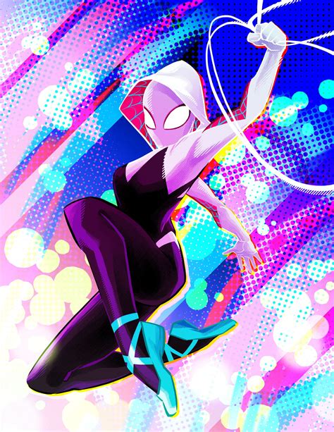 spider gwen artwork|spider gwen official art.